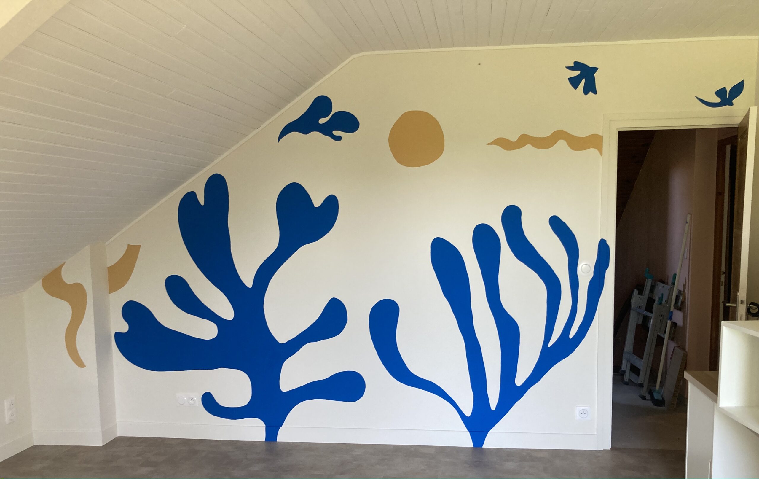 Déco mur peint