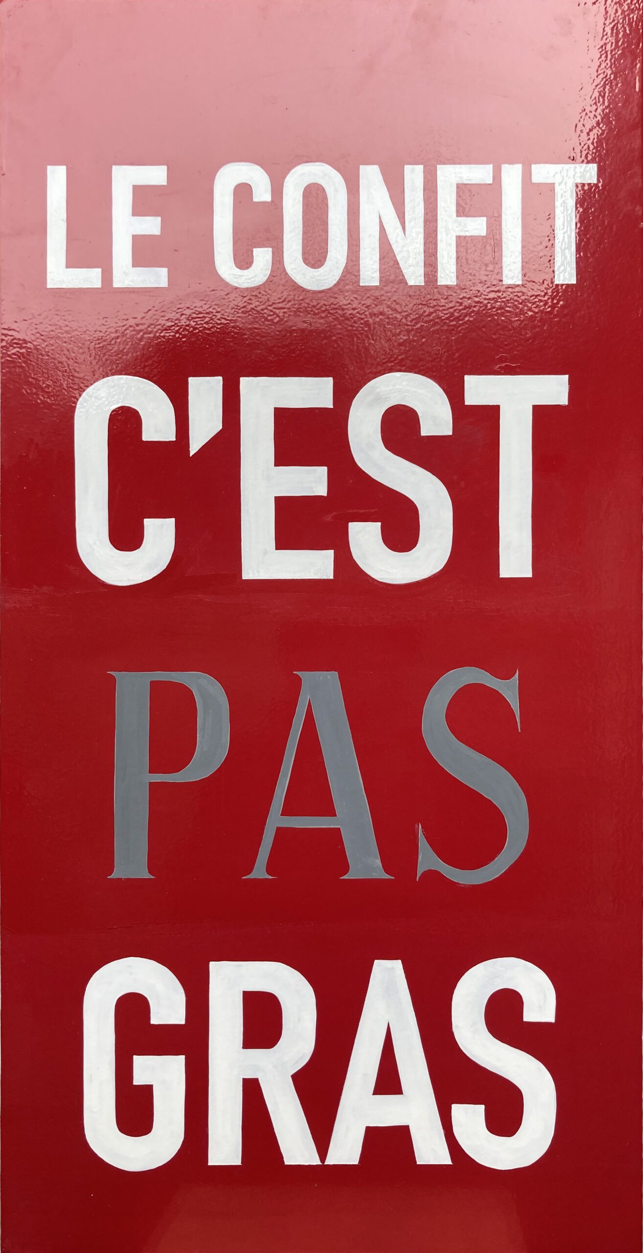 Le confit…