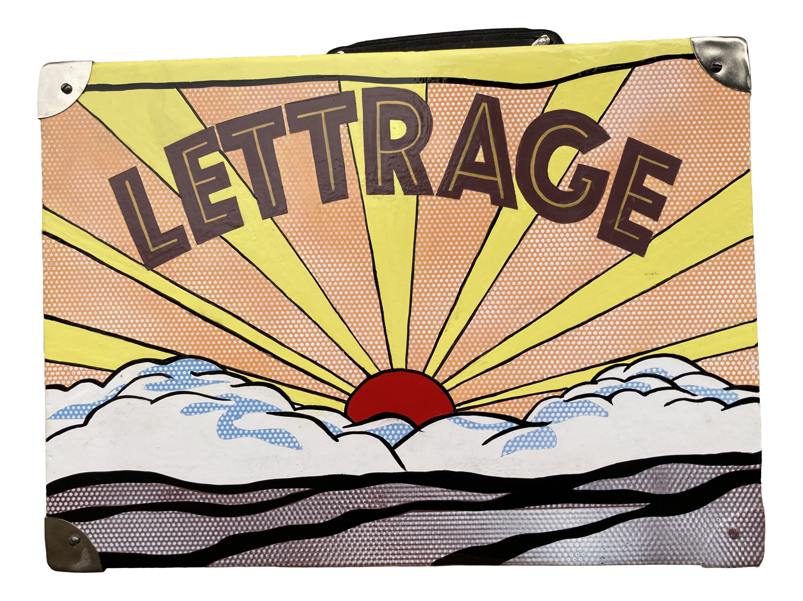 Valise ensoleillée