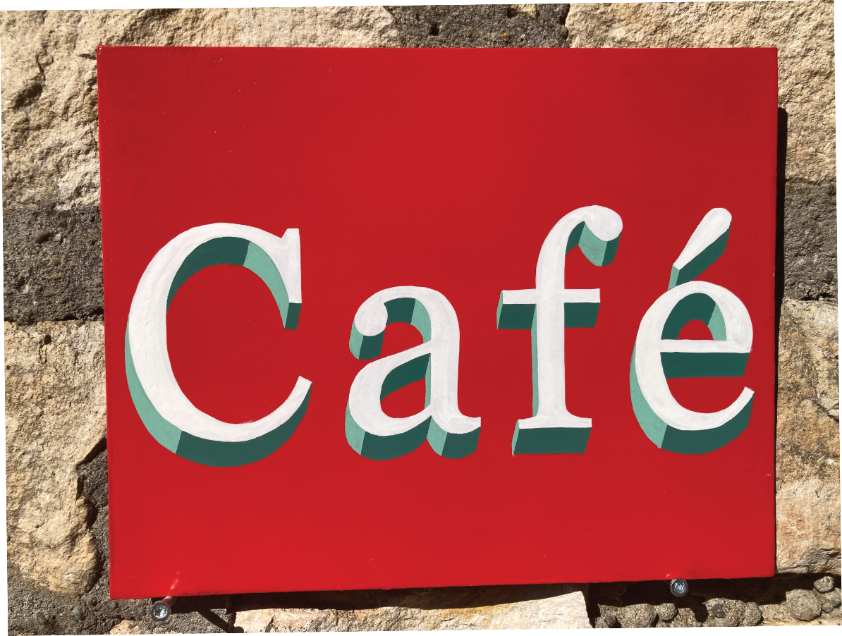 « Café » Plaque démo