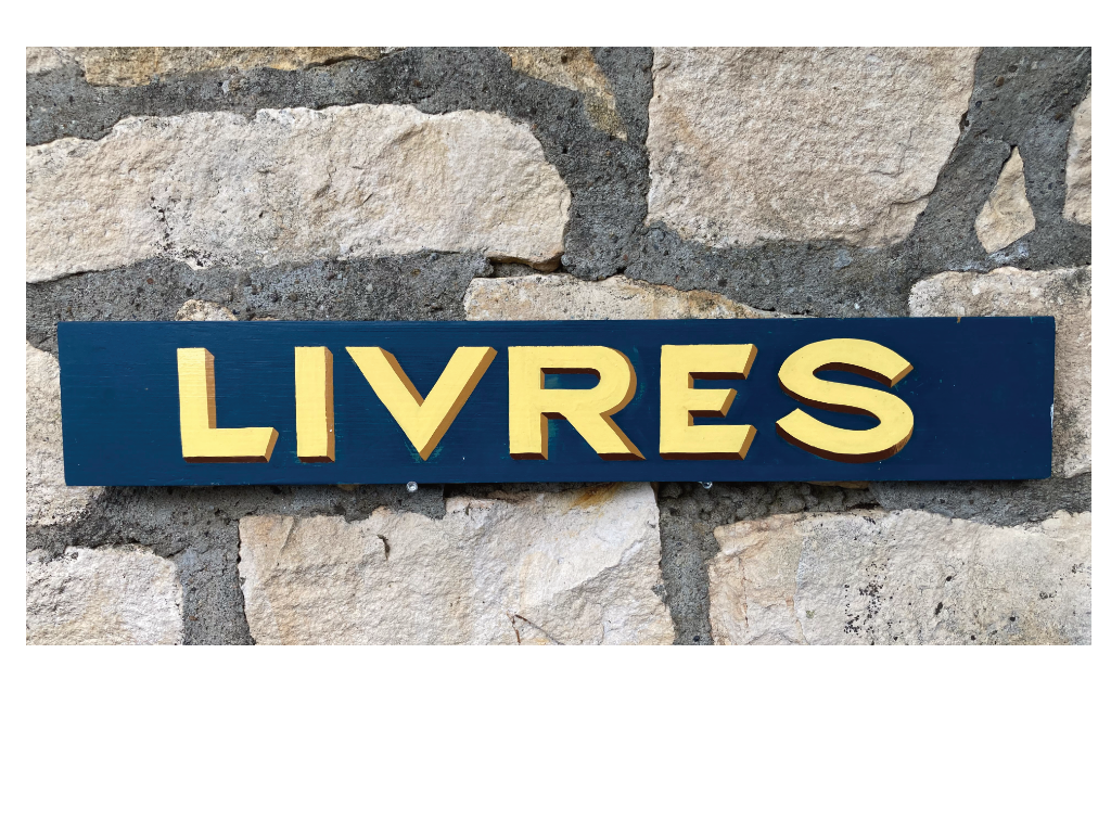 « LIVRES » Plaque démo