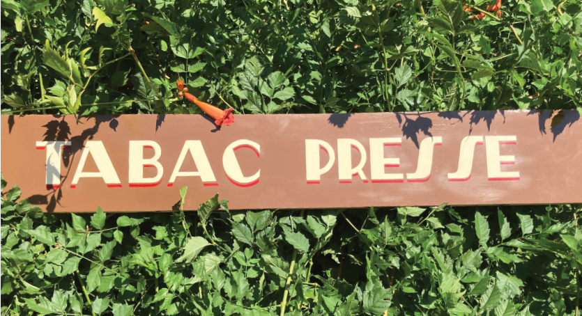 Maquette pour une enseigne de Tabac Presse